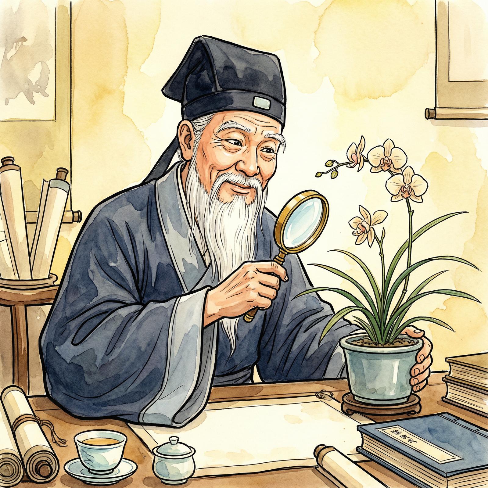 抖阴植物专家林伯远